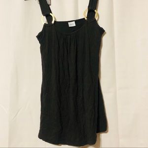 Suzy Shier Tank with Gold Loops